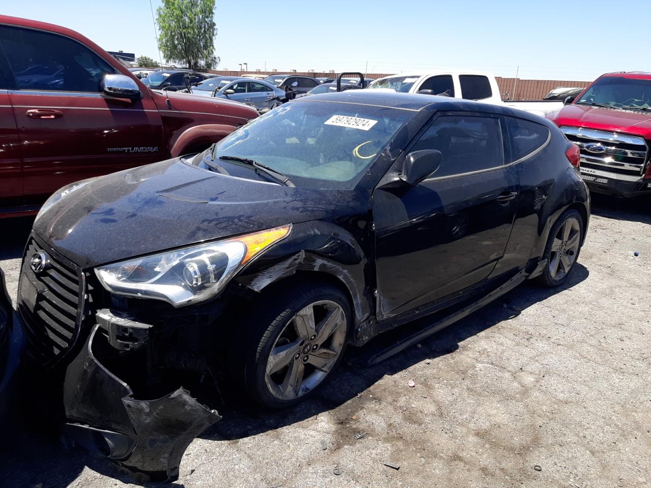 2015 Hyundai Veloster Turbo vin: KMHTC6AE3FU216861