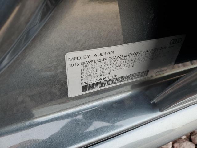 VIN WAUAFAFL6GN016479 2016 Audi A4, Premium S-Line no.12