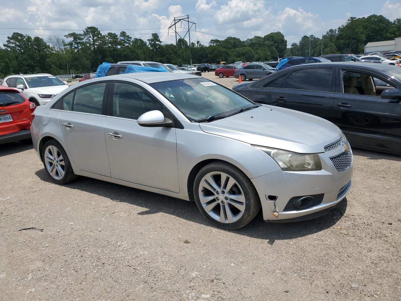 2012 Chevrolet Cruze Ltz vin: 1G1PH5SC8C7148655