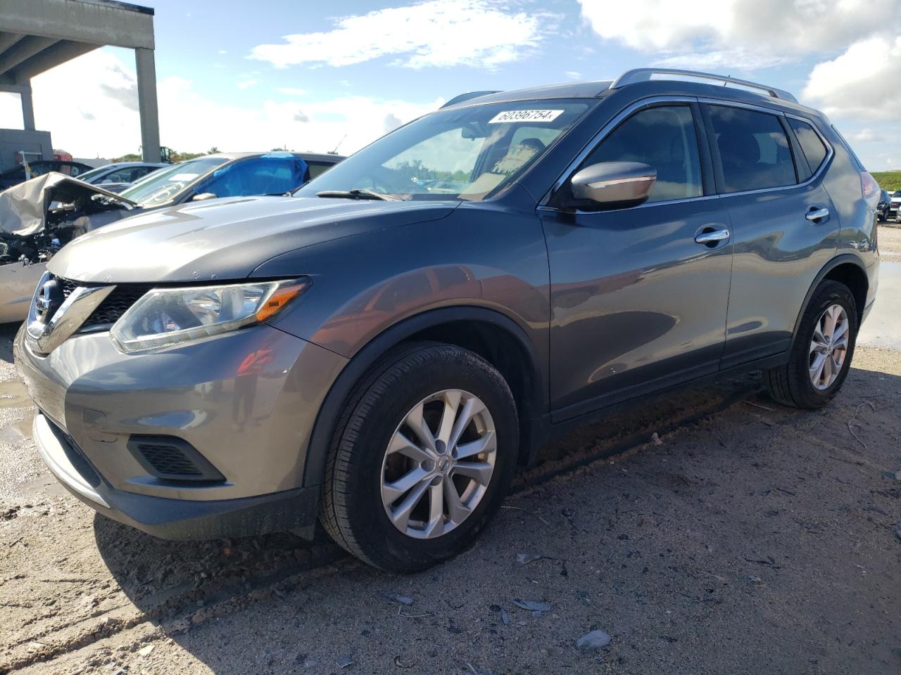 2015 Nissan Rogue S vin: KNMAT2MV7FP574432