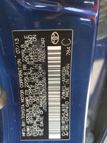 2013 Toyota Prius V VIN: JTDZN3EU7D3288187 Lot: 57872484