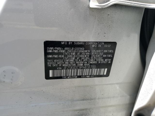 2023 Subaru Forester Premium VIN: JF2SKADC9PH408703 Lot: 60049794