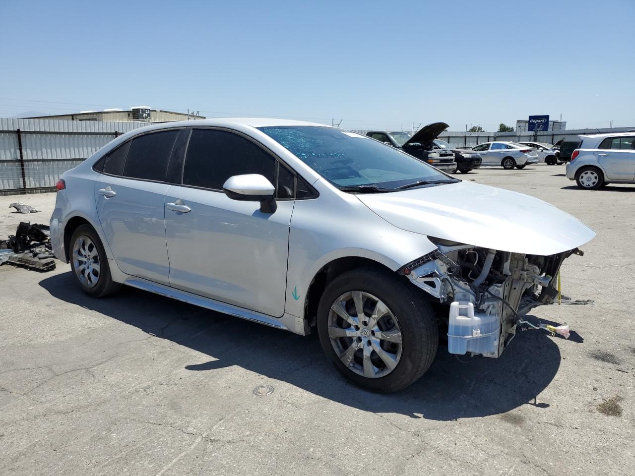 2021 Toyota Corolla Le vin: 5YFEPMAE5MP245035