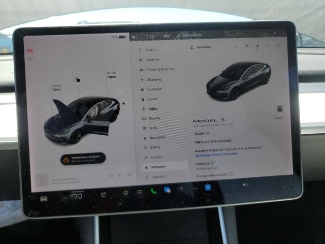 2020 Tesla Model 3 VIN: 5YJ3E1EAXLF800350 Lot: 60407024