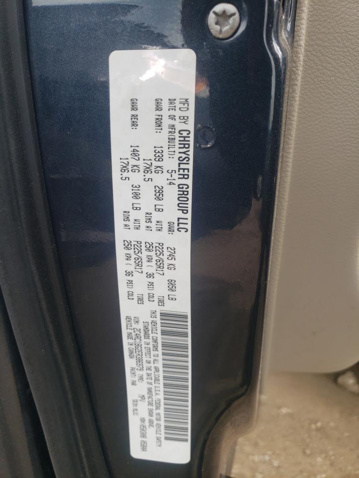 2C4RC1BG2ER386979 2014 Chrysler Town & Country Touring