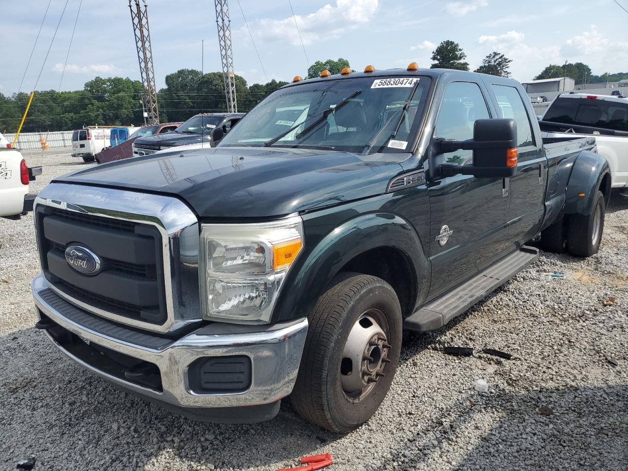 1FT8W3CT6FE****** 2015 Ford F-350 at GA - Loganville, Copart lot ...