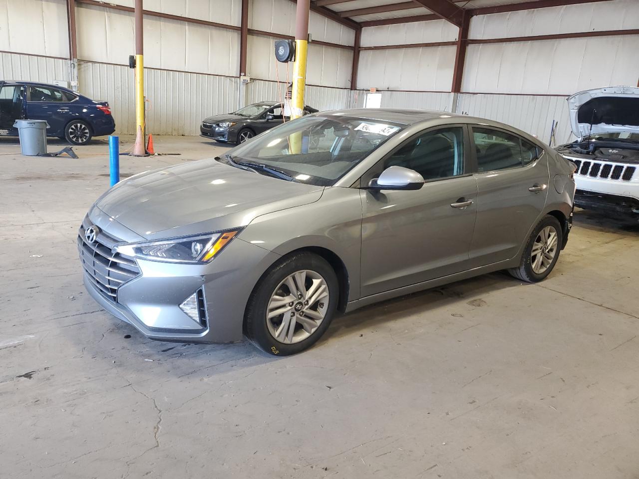 2019 Hyundai Elantra Sel vin: KMHD84LFXKU784650