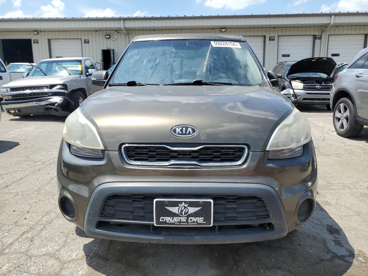 2012 Kia Soul + vin: KNDJT2A65C7360595