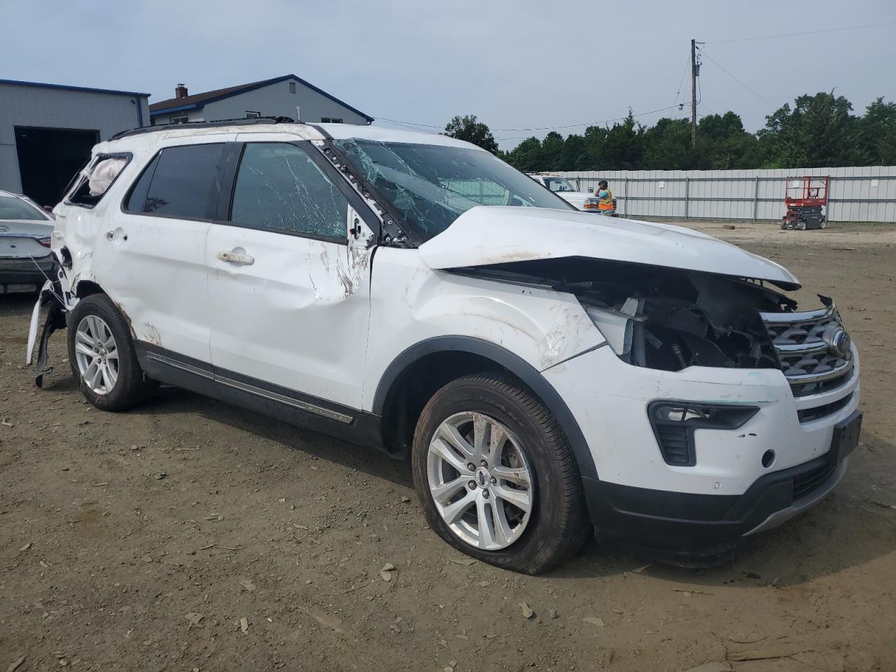 2018 Ford Explorer Xlt vin: 1FM5K8D80JGB73777