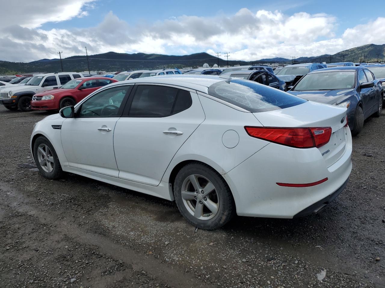 2014 Kia Optima Lx vin: 5XXGM4A71EG348210