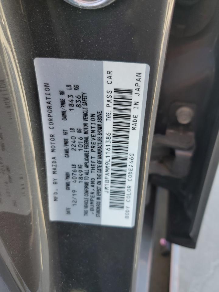 JM1BPAMM9L1161386 2020 Mazda 3 Preferred