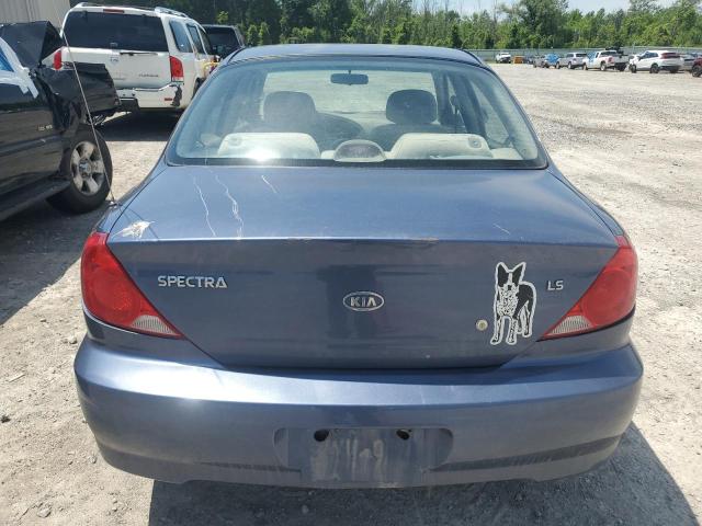 2004 Kia Spectra Base VIN: KNAFB121045314558 Lot: 58775584