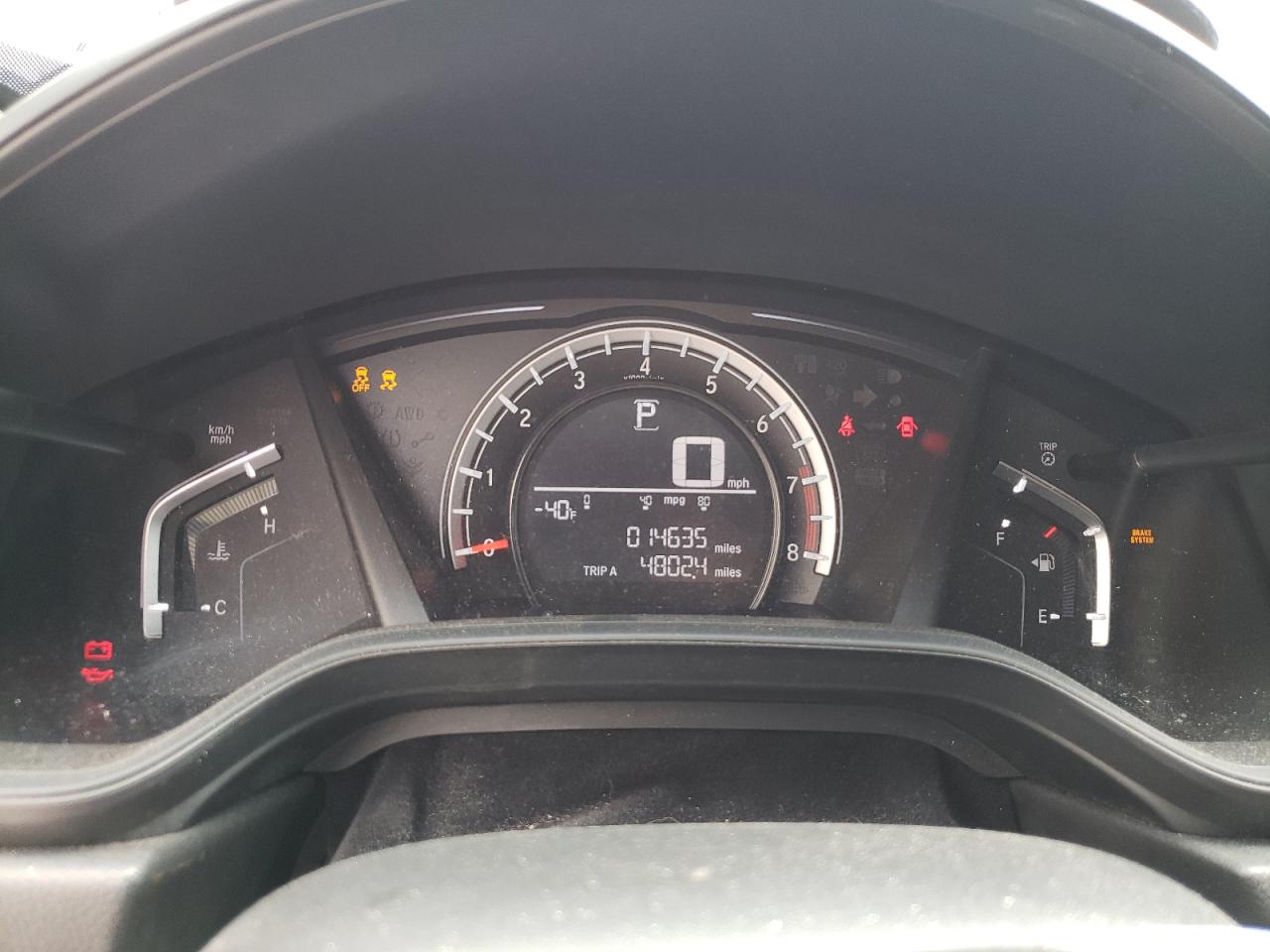 5J6RW5H3XKL001184 2019 Honda Cr-V Lx