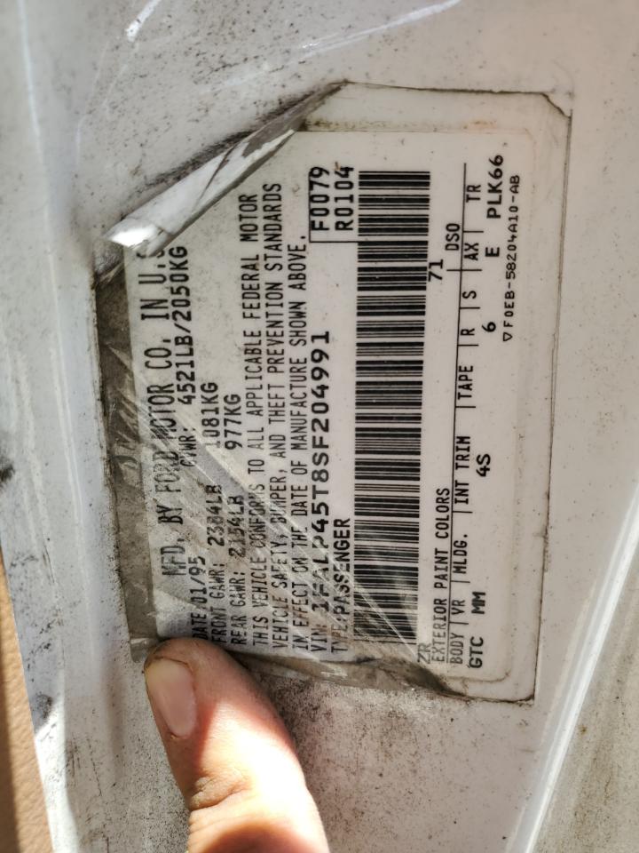 1FALP45T8SF204991 1995 Ford Mustang Gt