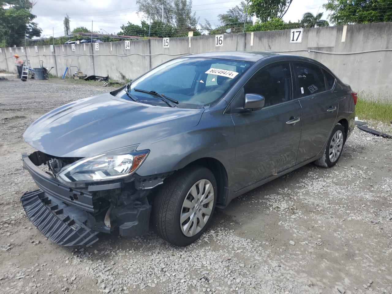 2017 Nissan Sentra S vin: 3N1AB7AP5HY320700