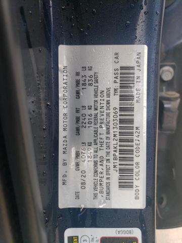 2021 Mazda 3 Select VIN: JM1BPAKL2M1303069 Lot: 57497724