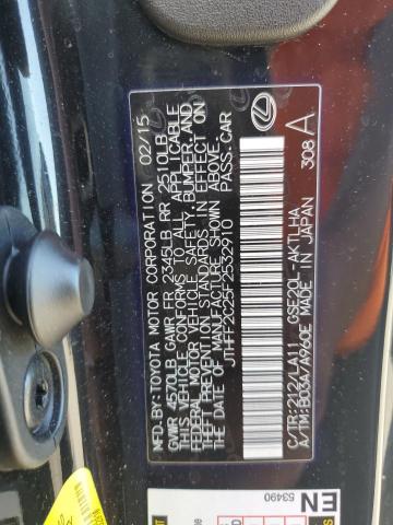 2015 Lexus Is 250 VIN: JTHFF2C25F2532910 Lot: 61051694