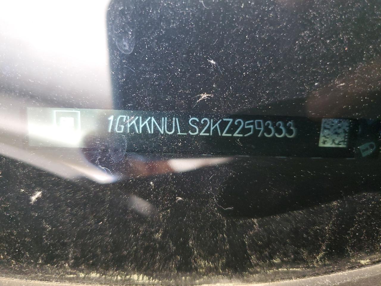 1GKKNULS2KZ259333 2019 GMC Acadia Slt-1