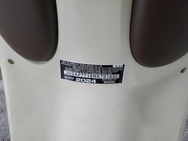 2024 HONDA NCW50 JH2AF7718RK701890