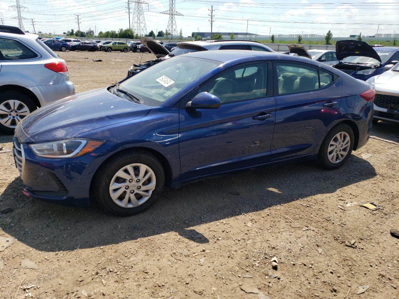 2017 Hyundai Elantra Se vin: 5NPD74LF9HH078540