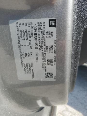 2012 Chevrolet Silverado K1500 Lt VIN: 1GCPKSE73CF155749 Lot: 56967354