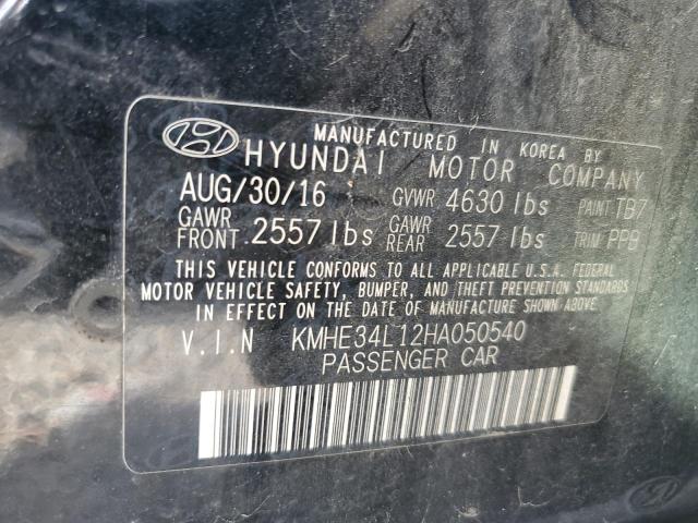 KMHE34L12HA050540 2017 HYUNDAI SONATA - Image 13