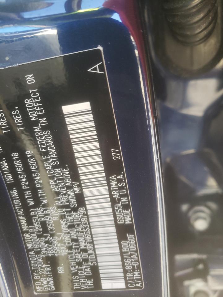 5TDJKRFH6GS338798 2016 Toyota Highlander Xle