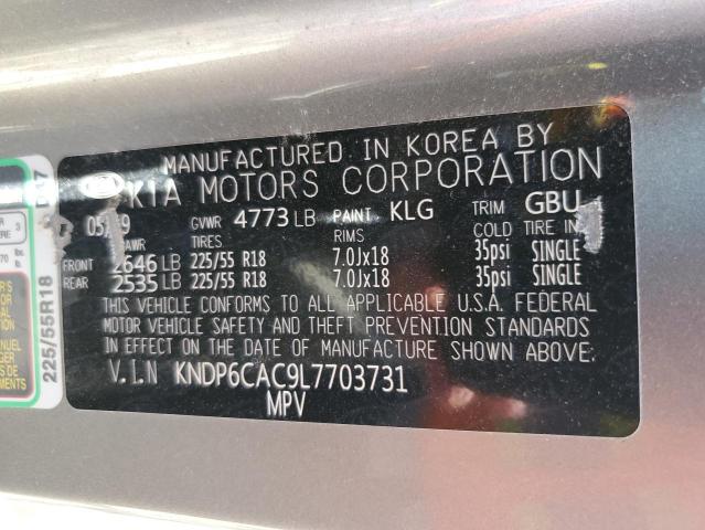 2020 KIA SPORTAGE S - KNDP6CAC9L7703731