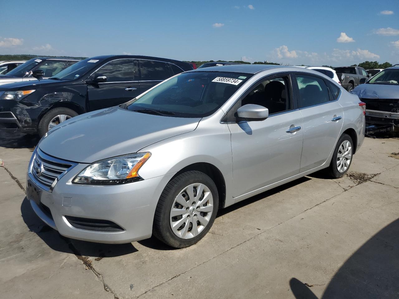 2015 Nissan Sentra S vin: 3N1AB7AP2FY354252