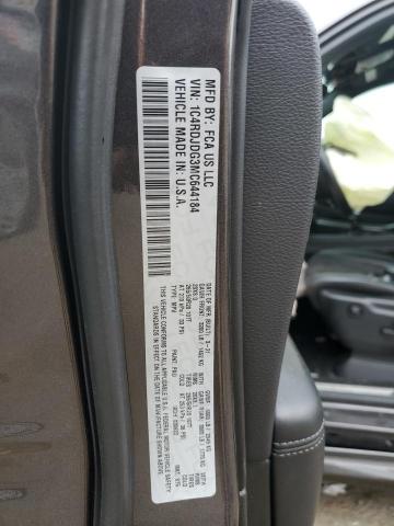 2021 Dodge Durango Gt VIN: 1C4RDJDG3MC644184 Lot: 57762834