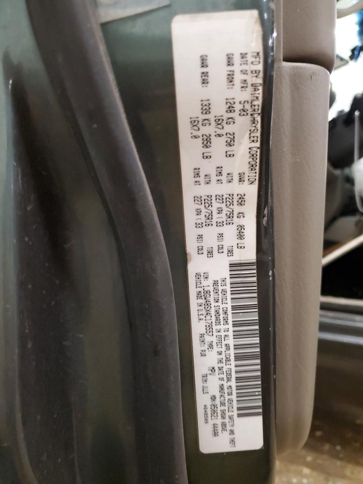 1J8GW48SX4C179557 2004 Jeep Grand Cherokee Laredo