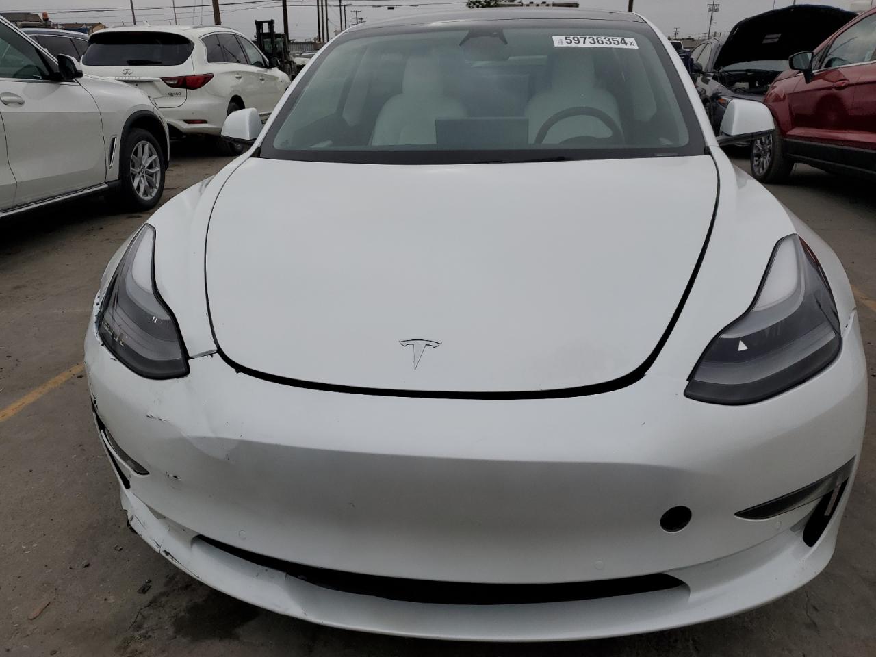 2022 Tesla Model 3 vin: 5YJ3E1EA6NF358931