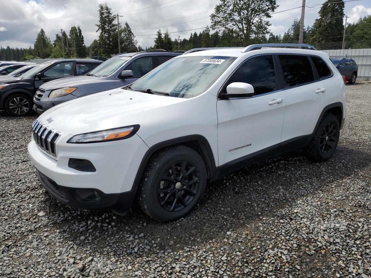 2014 Jeep Cherokee Latitude vin: 1C4PJLCSXEW117048