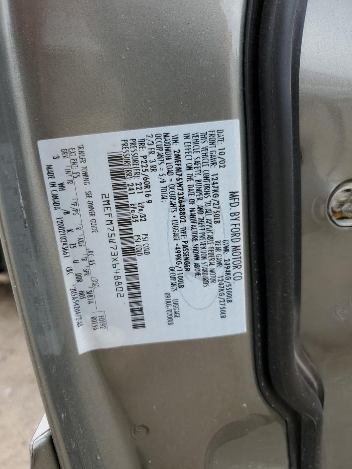 2MEFM75W73X648802 2003 Mercury Grand Marquis Ls