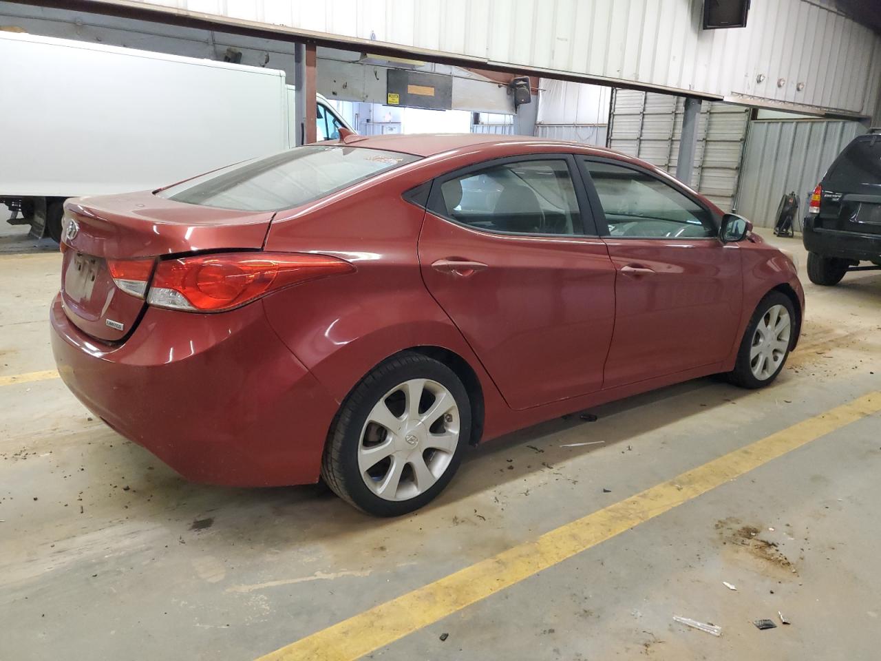 2012 Hyundai Elantra Gls vin: KMHDH4AEXCU310161