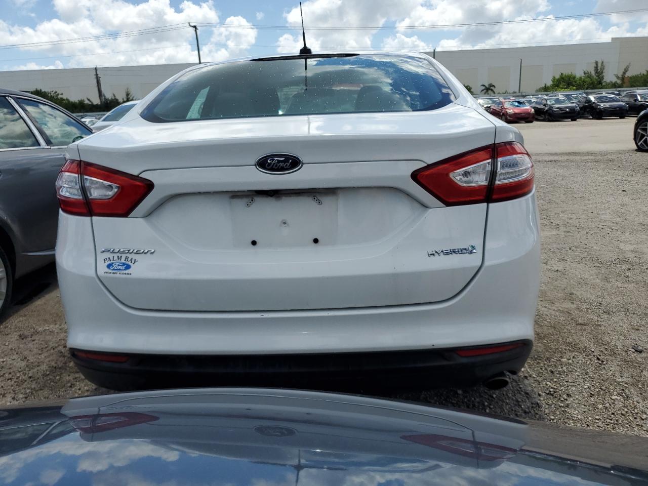 3FA6P0UUXGR155206 2016 Ford Fusion S Hybrid