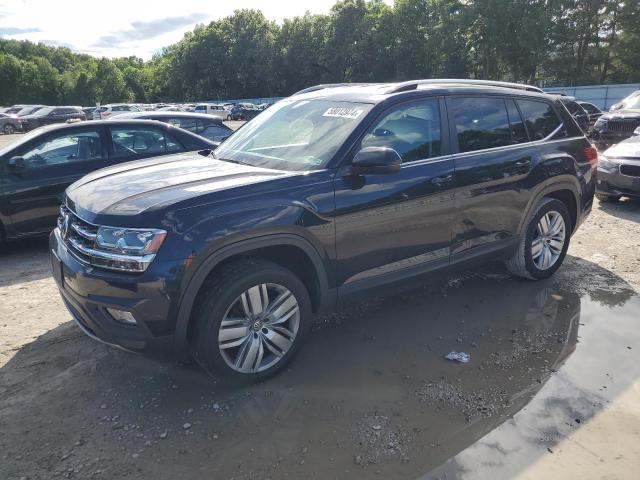 VOLKSWAGEN ATLAS SE 2019 black  gas 1V2UR2CA2KC517971 photo #1