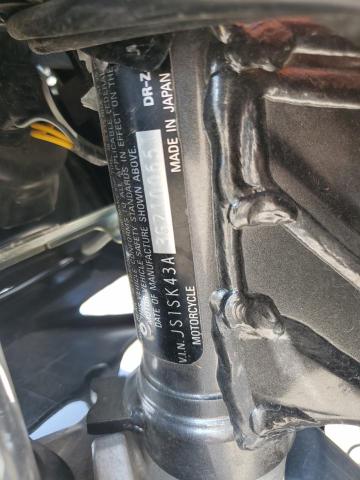 2016 SUZUKI DR-Z400 S - JS1SK43A3G2100651
