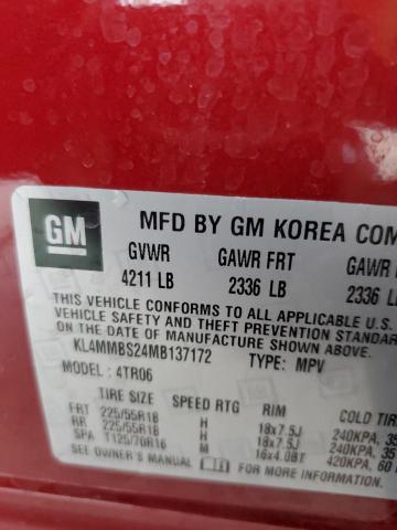 2021 Buick Encore Gx Preferred VIN: KL4MMBS24MB137172 Lot: 57616724