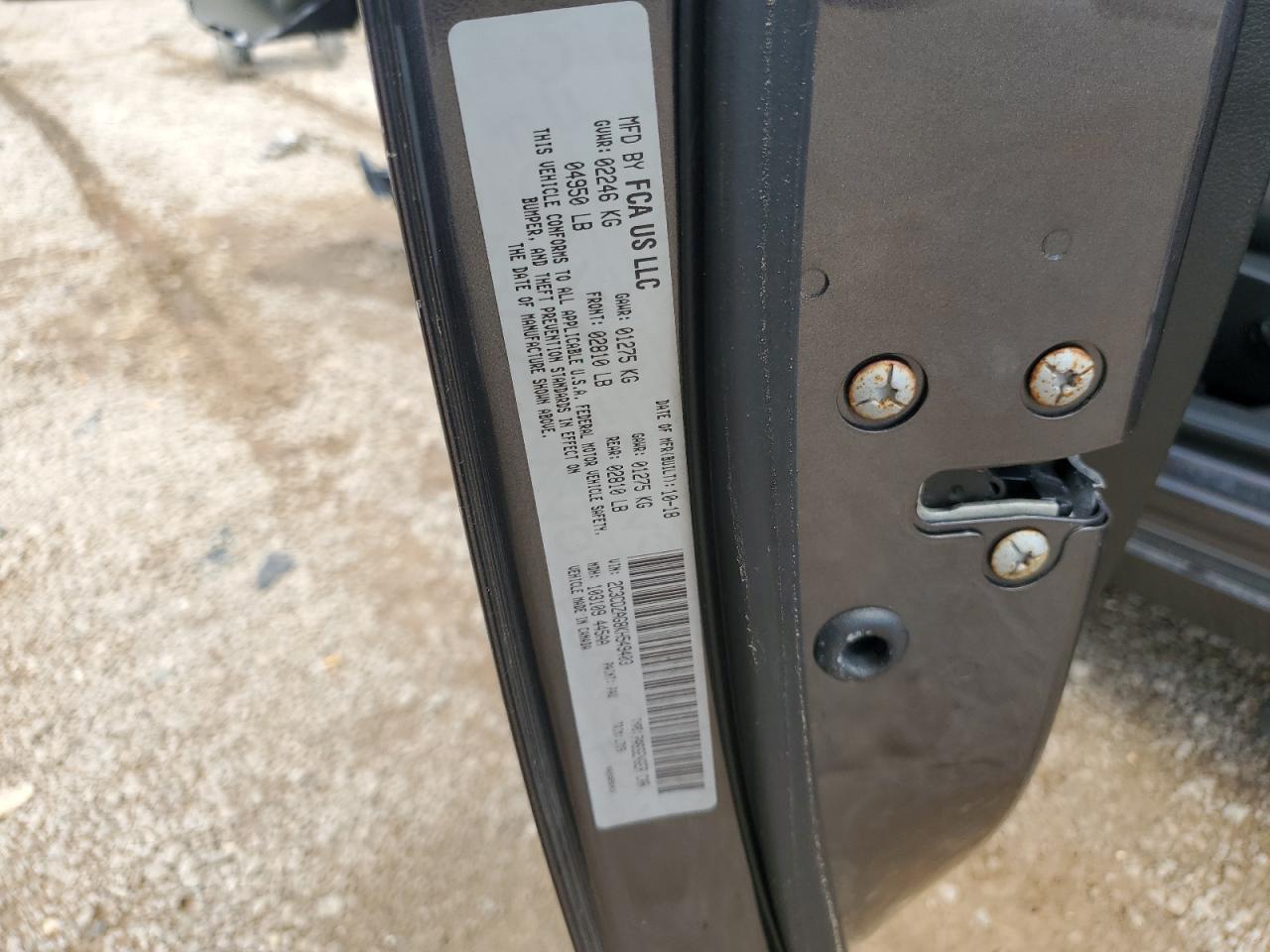 2C3CDZAG8KH549403 2019 Dodge Challenger Sxt