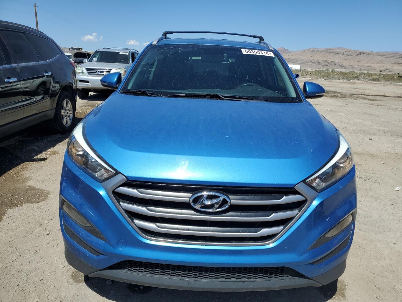 2017 Hyundai Tucson Limited vin: KM8J33A40HU524991