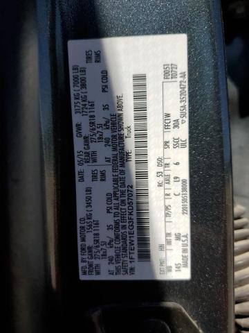 2015 FORD F150 SUPER - 1FTEW1EG3FKD57072