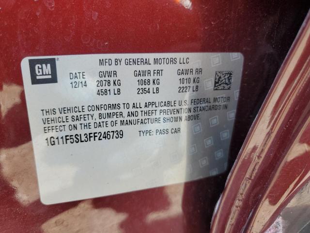 1G11F5SL3FF246739 2015 CHEVROLET MALIBU - Image 12