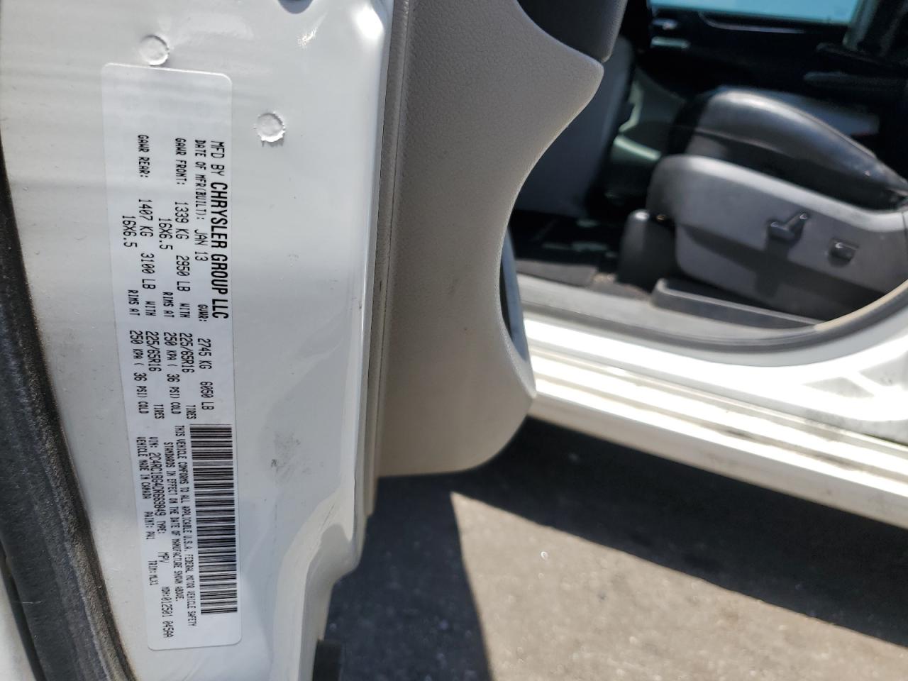 2C4RC1BG4DR669849 2013 Chrysler Town & Country Touring