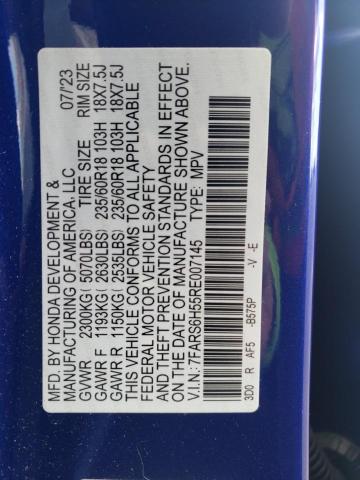 2024 HONDA CR-V SPORT - 7FARS6H55RE007145
