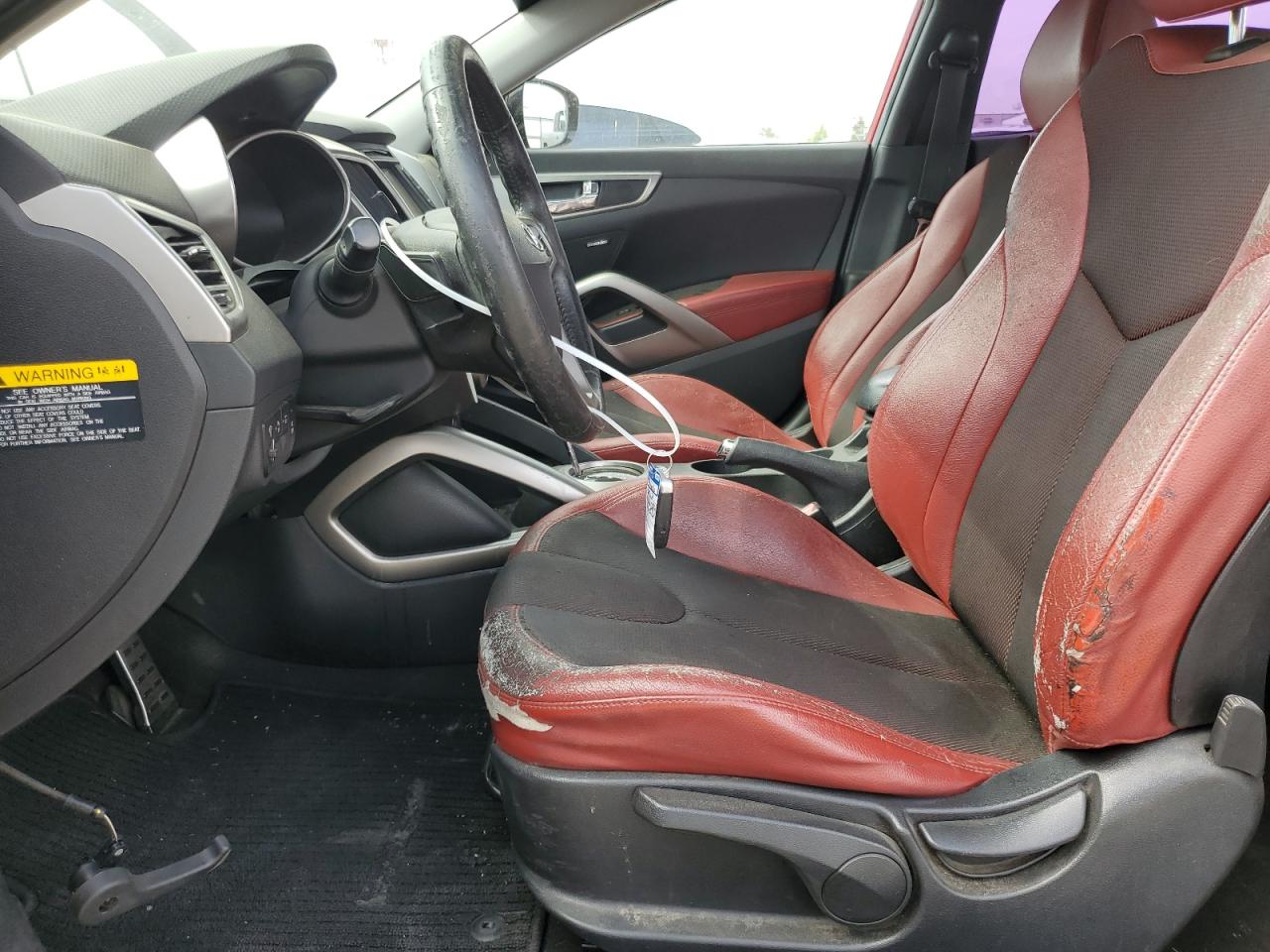 KMHTC6AD9CU060991 2012 Hyundai Veloster