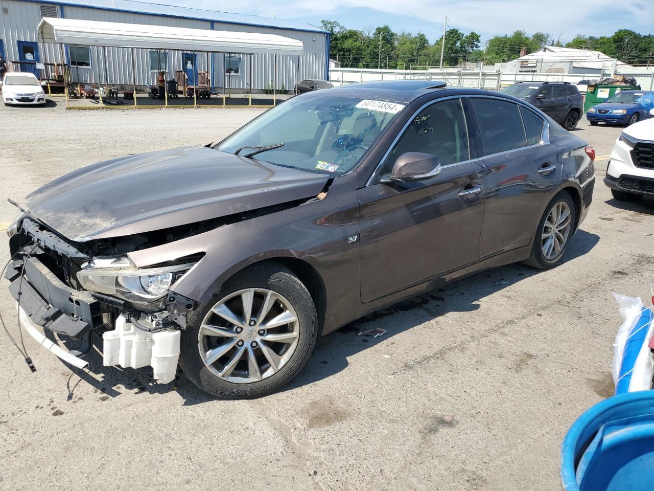 2014 Infiniti Q50 Base vin: JN1BV7APXEM693208