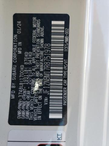 2024 TOYOTA GR 86 TRUE JF1ZNBM17R8751978