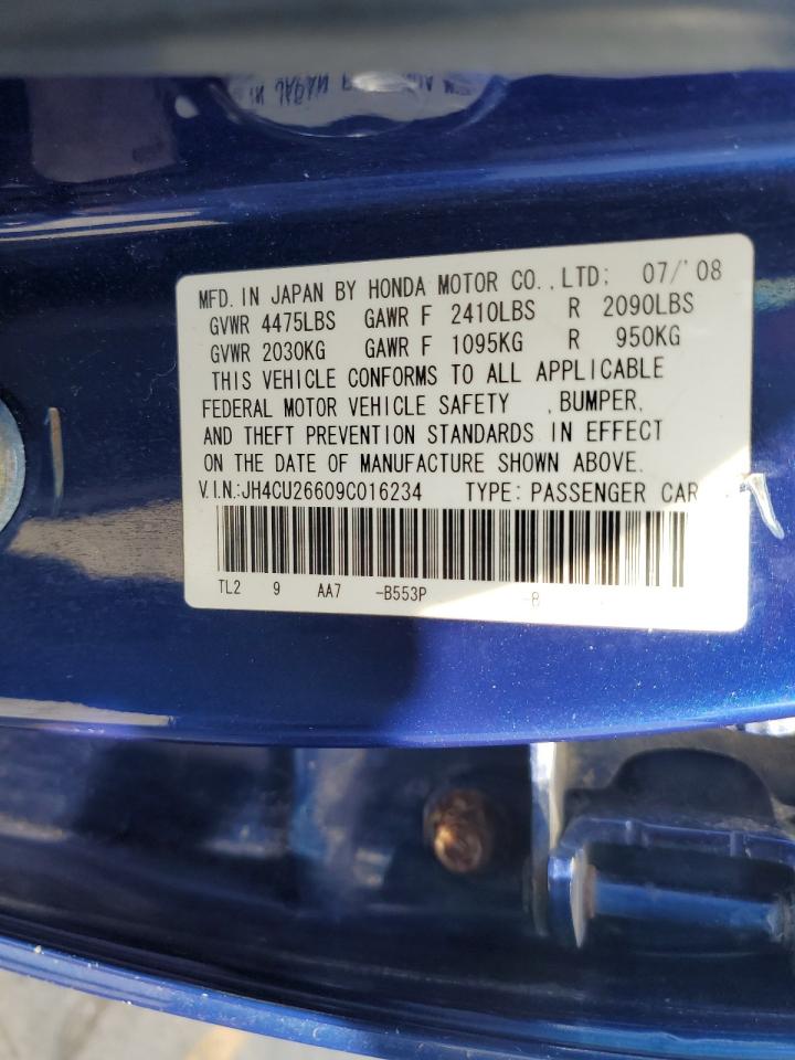 JH4CU26609C016234 2009 Acura Tsx