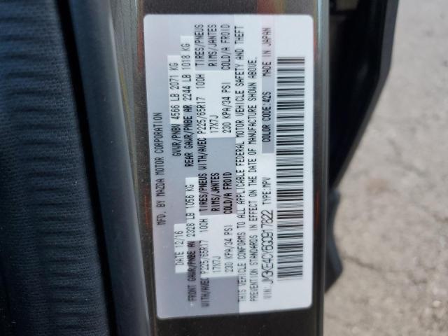 2016 Mazda Cx-5 Touring VIN: JM3KE4CY6G0917822 Lot: 59575954